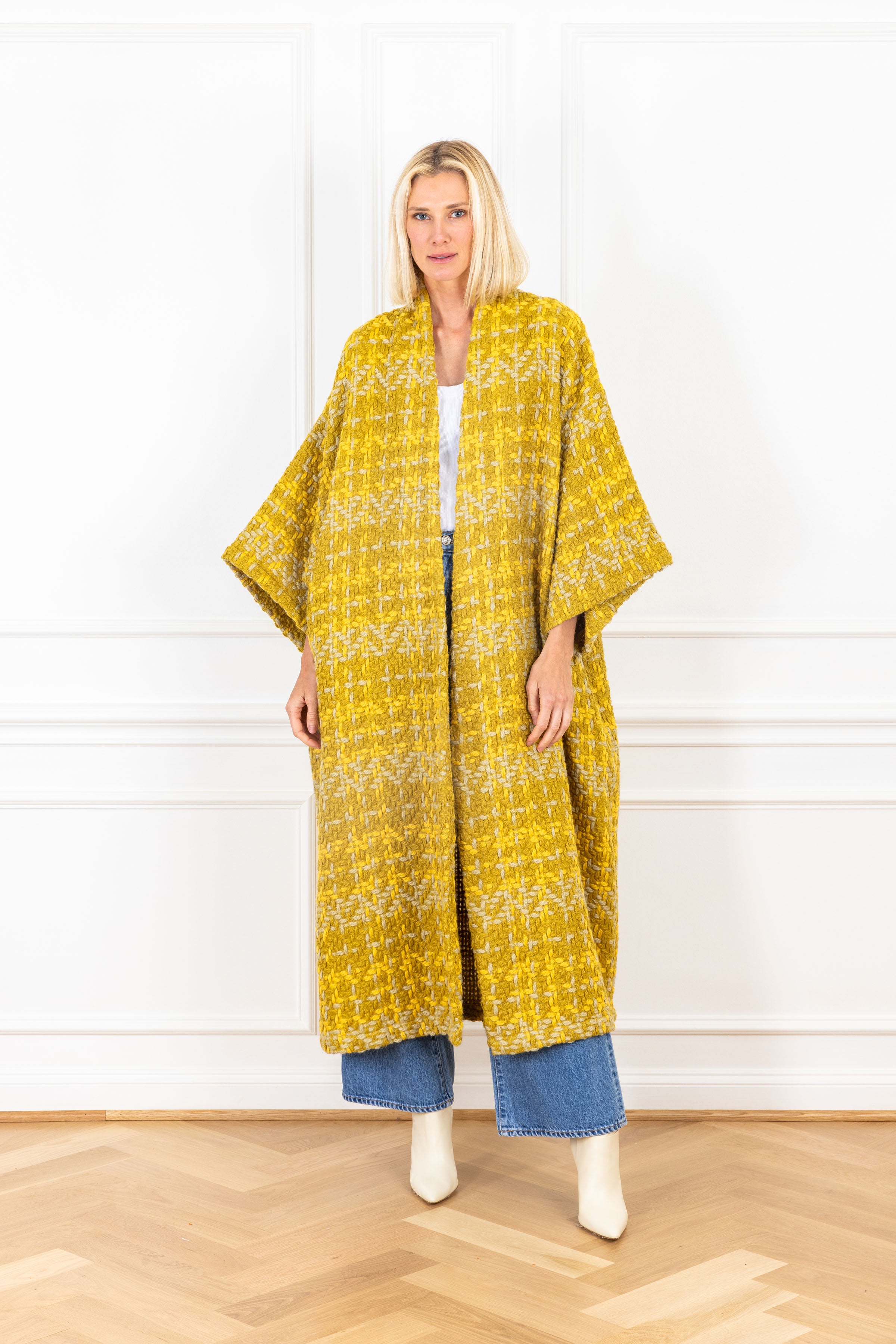 Lemongrass Woven Maxi Duster