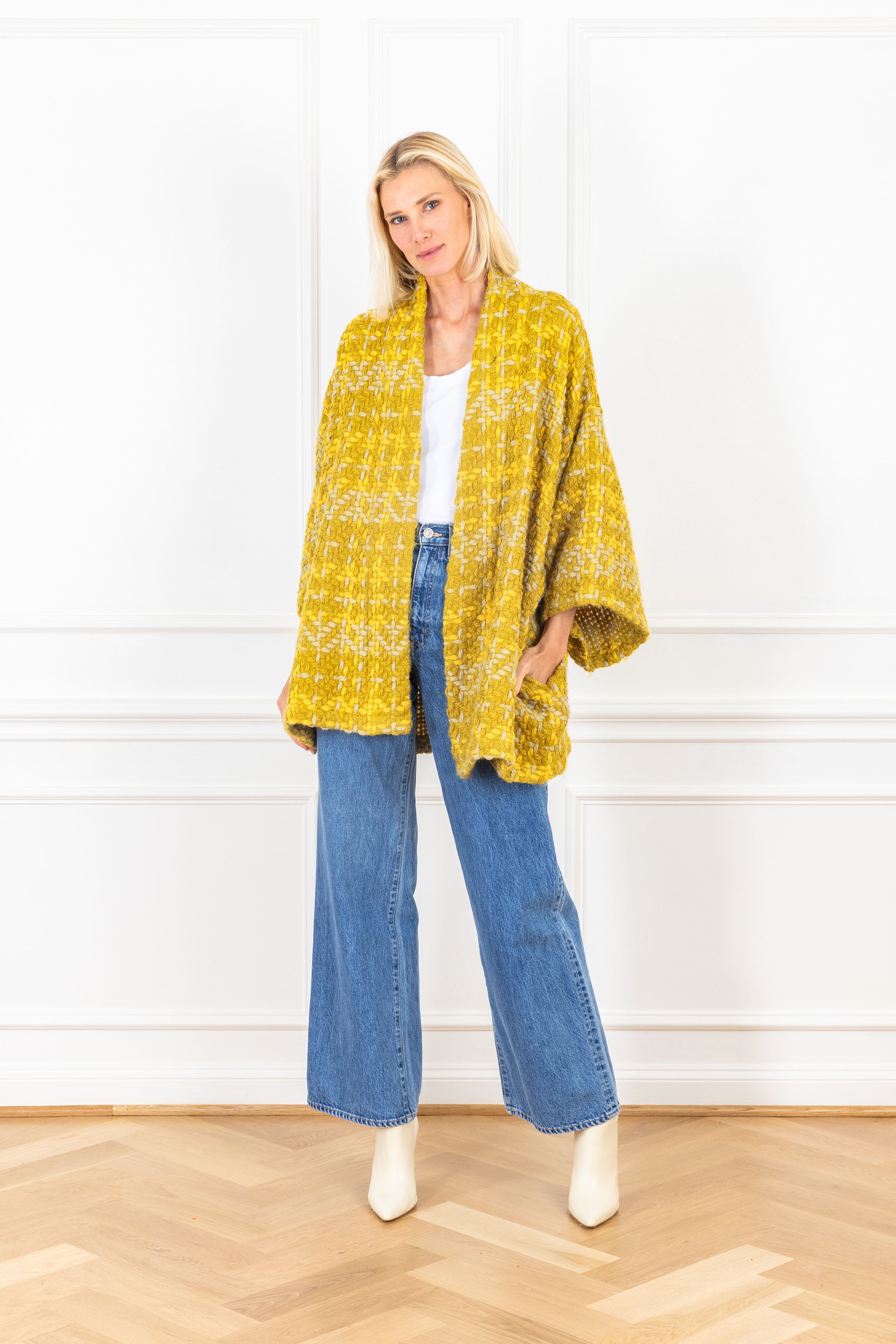 Lemongrass Woven Mini Duster