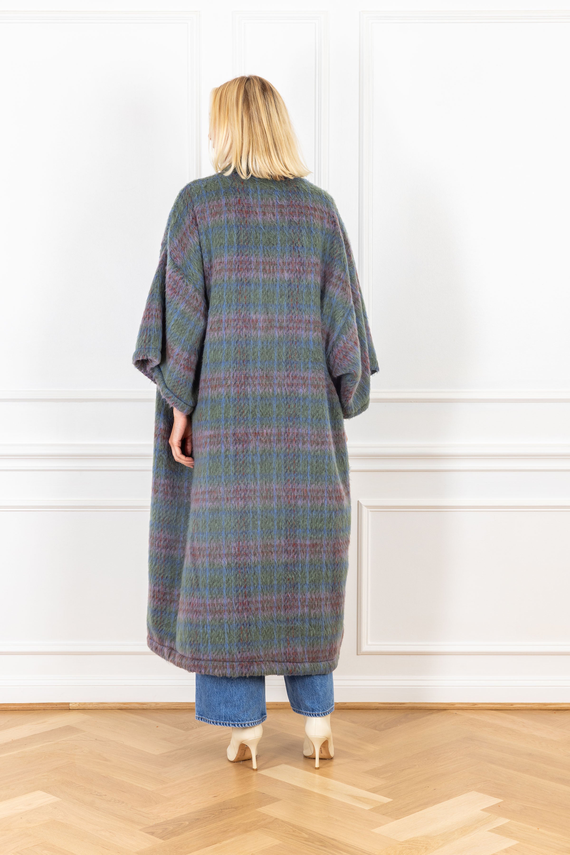 Forest Mohair Maxi Duster