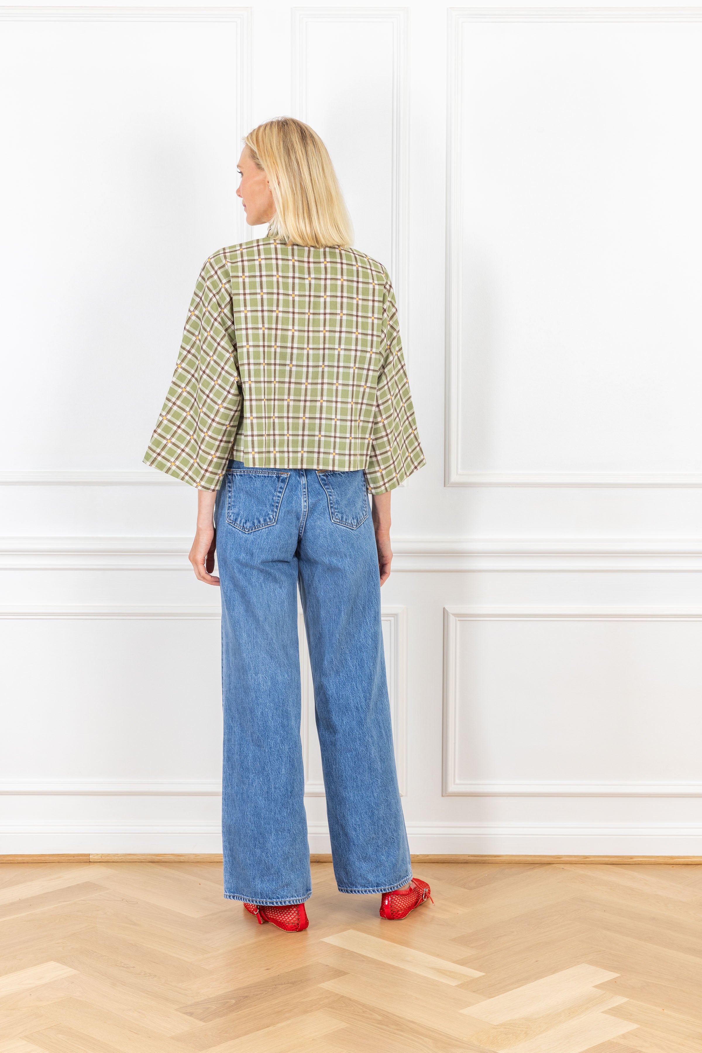 Earthy Green Plaid Everyday Shirt