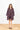 Dark Garden Stitch Mini Dress Coat